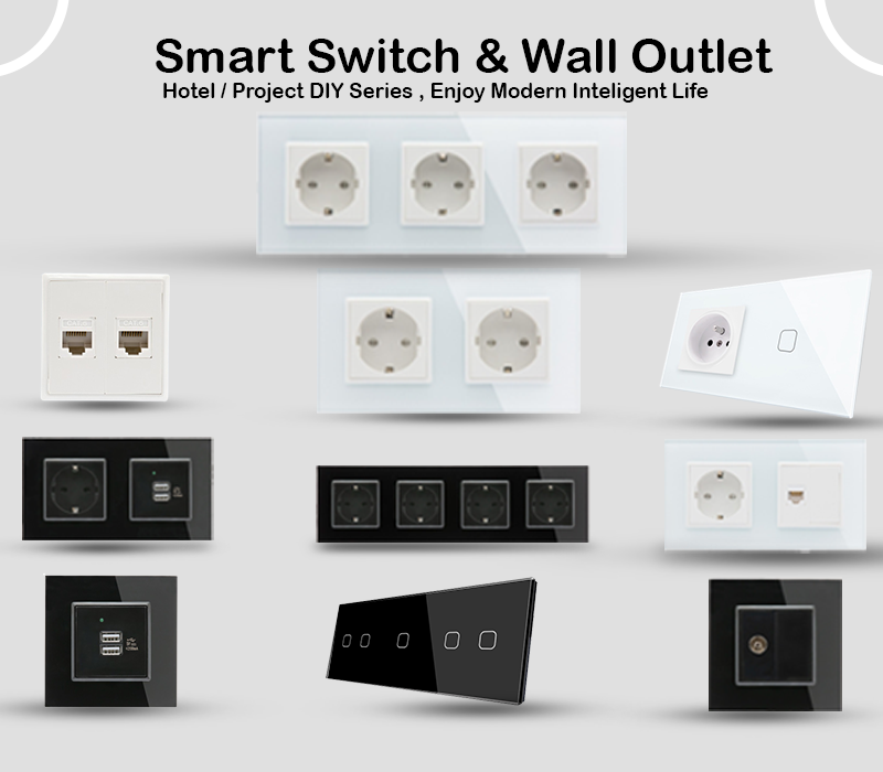 Customized Contemporary Smart Wall Socket