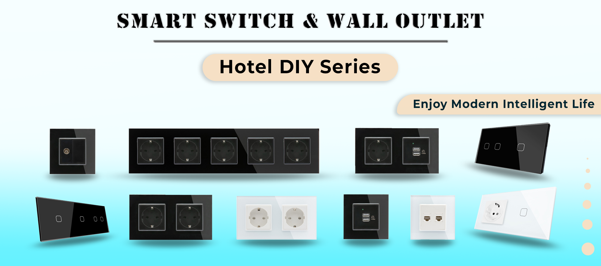 Usb Diy Wall Switch & Socket